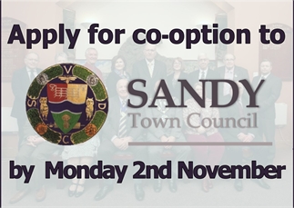There's one week left to apply for co-option!
