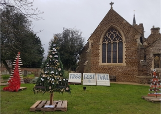 St Swithun's Church Christmas Tree Festival 2020