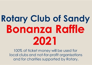 Sandy Rotary Club Bonanza Raffle