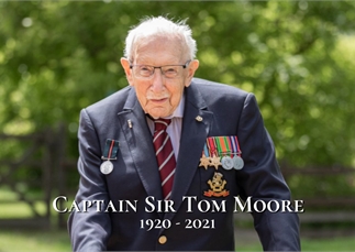 A Message from The Lord-Lieutenant of Bedfordshire about Captain Sir Tom Moore's Funeral