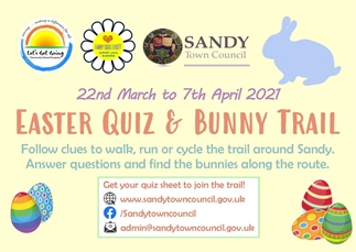 Sandy Easter Quiz & Bunny Trails