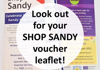 Shop Sandy Voucher Leaflets Have Arrived!