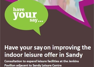 Last chance to have your say on Sandy leisure facilities consultation