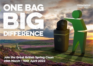 Get involved in the Great British Spring Clean: 25th March - 10th April 2022
