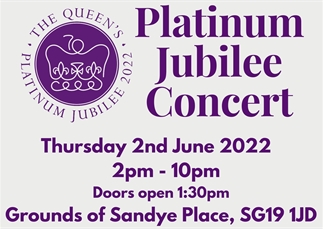 We're counting down to Sandy's Platinum Jubilee Concert!